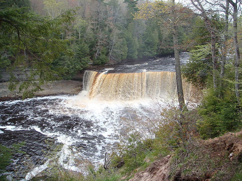 282 Memorial Day [2008 May 23].JPG - Scenes from Tahquanemon Falls in the Michigan Upper Peninsula.